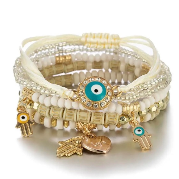 Bohemian Chic Bracelet Set - Picture 1 of 1